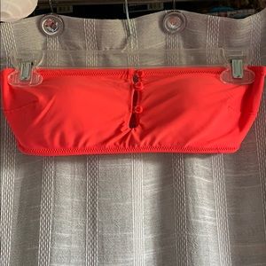 bandeau swim top